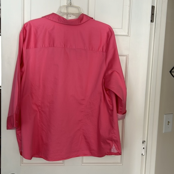Charter Club 20W Pink Blouse - Picture 9 of 9